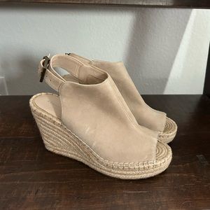 Suede Wedges